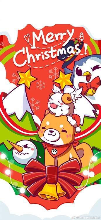 lol各大战队圣诞海报出炉 温馨有趣藏细节