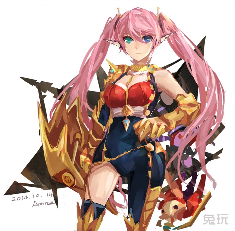 NF同人美图欣赏 第四使徒征服者卡西利亚斯(1