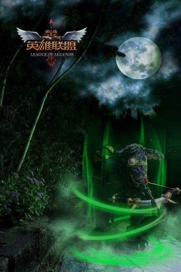 这耗子看起来还挺萌萌哒 LOL瘟疫之源COS(7