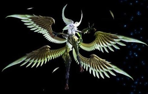 最终幻想14迦楼罗伐战 长着翅膀的鸟人