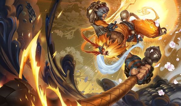 LOL美猴王孙悟空原画 LOL孙悟空猴年限定皮肤