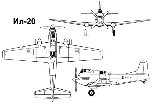 世界伊尔il-20介绍 驼背的空中死神
