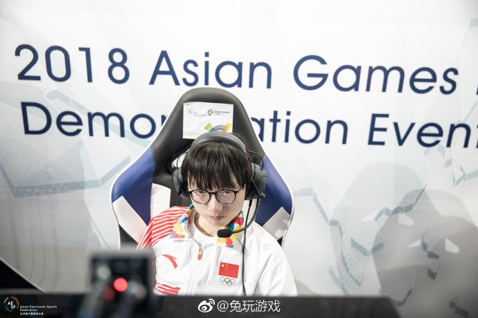 2018雅加达亚运会图集:加油,国家队员们!