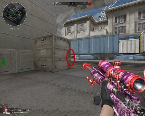 逆战爆破火车站攻略 火车站狙击卡点技巧