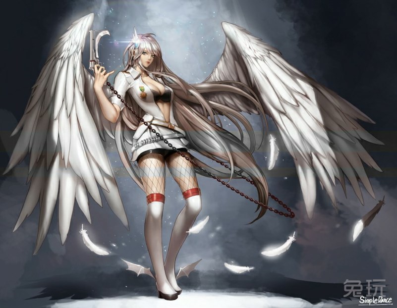 DNF同人美图欣赏 让女漫游给展示一下幻神的坐姿(16)