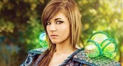 美女COSPLAY魔兽猎人T11 渔网缠身真性感