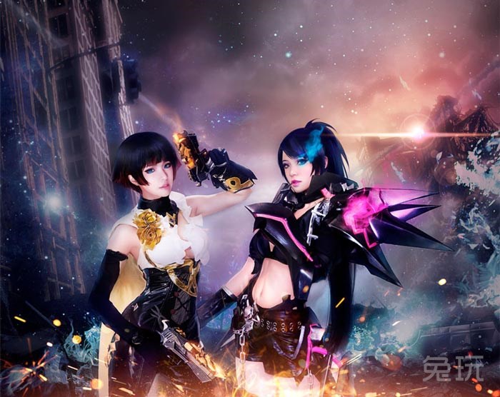 枪神纪女双枪吉尔精美壁纸 吉尔娜美高清壁纸(6)