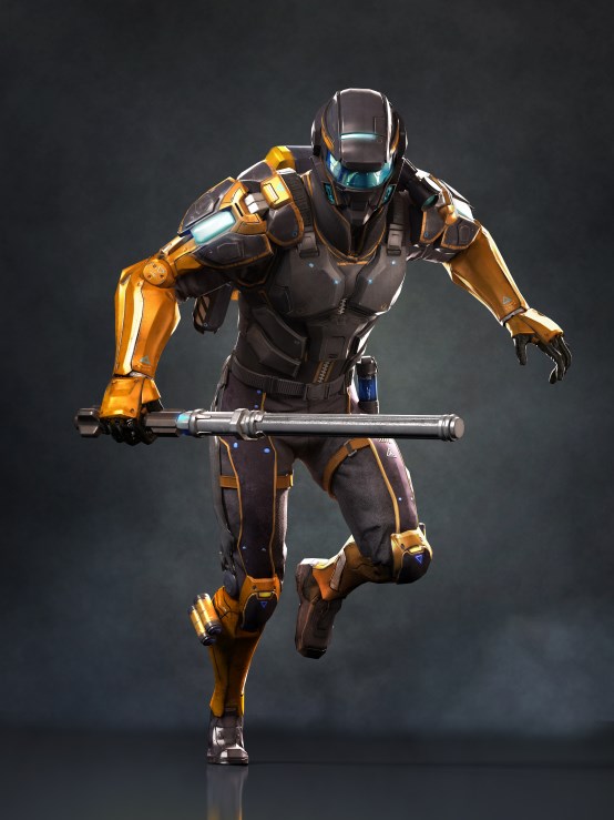 在喷气近卫兵的基础上再次加强的生物士兵,有着比喷气近卫兵更高的