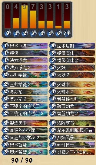 炉石传说六月外服登顶卡组 欧服第一蓝龙术士