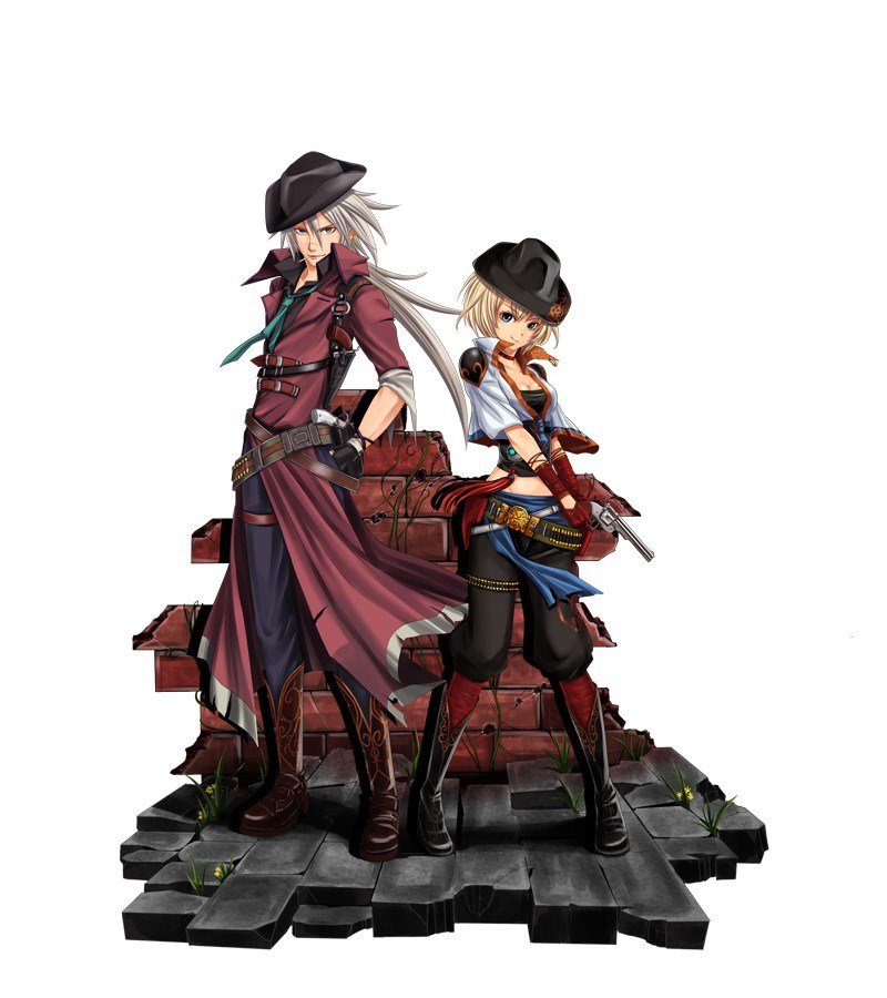 dnf精品同人美图图集系列 dnf男女枪手专场系列(11)