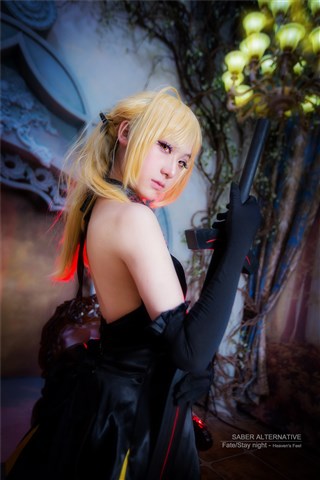 黑百合ver.saber cos