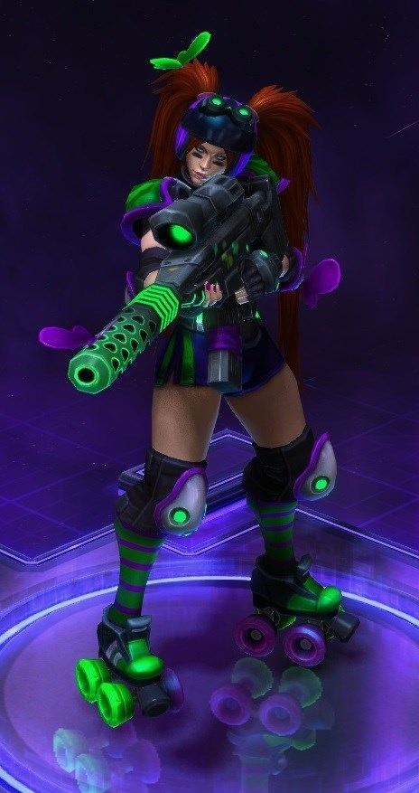 《风暴英雄》最新补丁更新 轮滑皮肤诺娃(3)