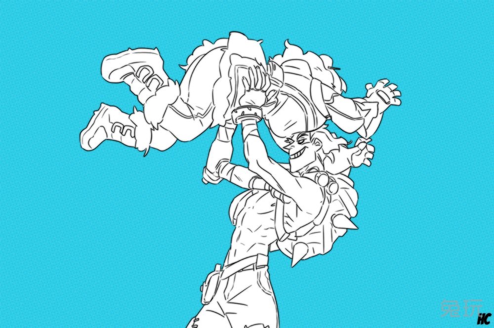 同人漫画:小美与狂鼠的日常#3 摔跤冠军