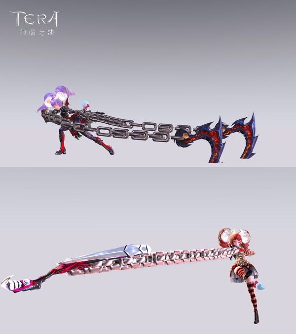 神谕之战新职业飞镰形象介绍 镰刀锁链黑丝萝莉