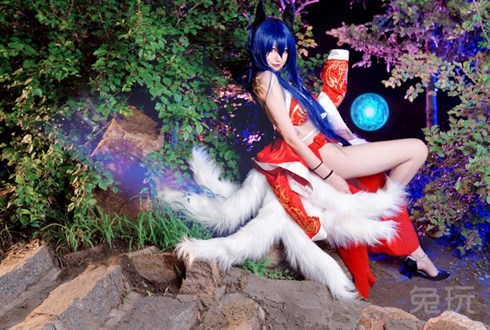 让你的心跳加速还是停止 阿狸同人内衣cos