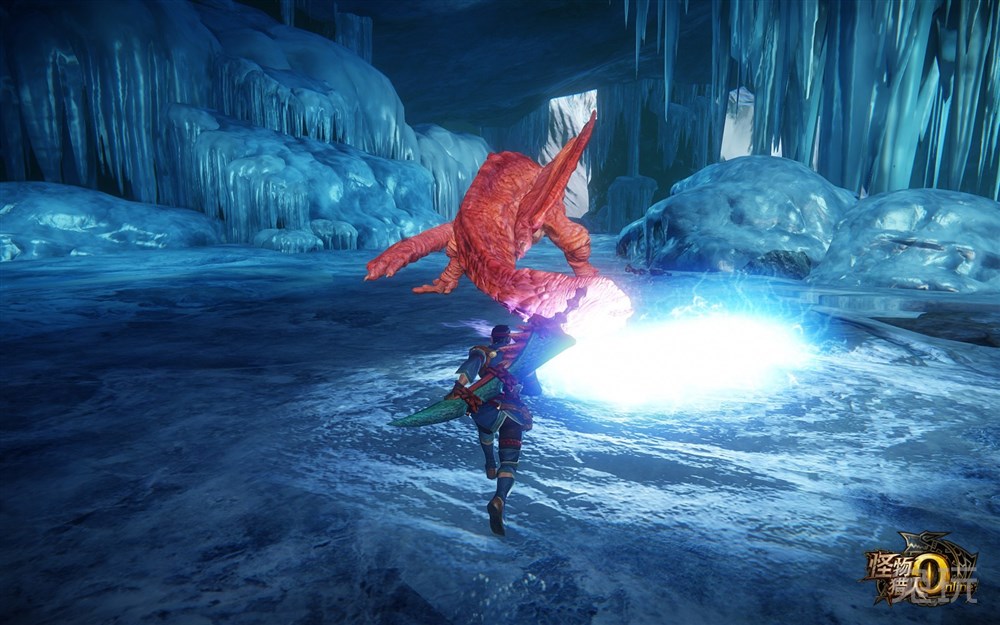 闪亮登场 全面解读怪物猎人ol新怪物红电龙_兔玩网