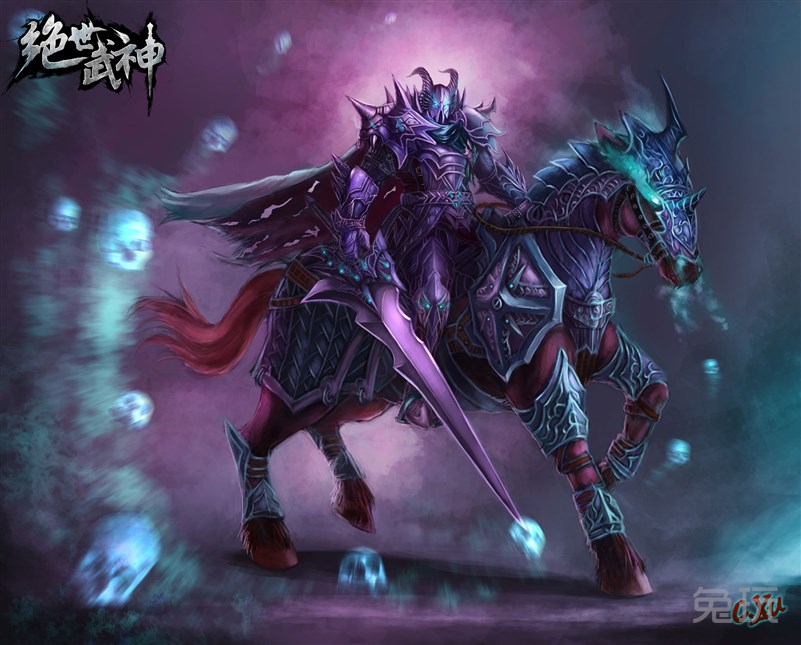 绝世武神游戏原画首曝 游戏人物角色展示(5)